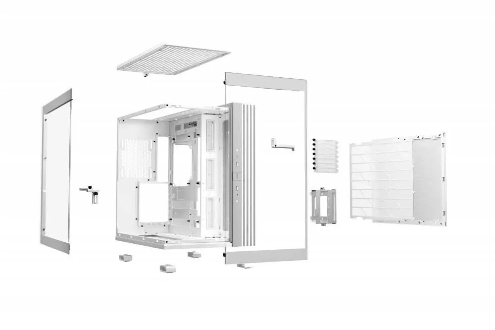 Кутия be quiet! LIGHT BASE 600 DX White ATX Case - BGW66