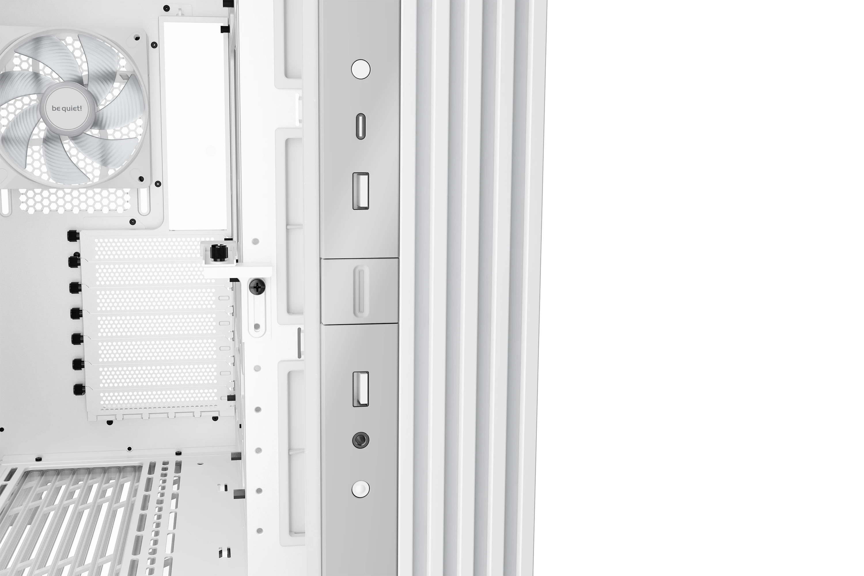 Кутия be quiet! LIGHT BASE 600 DX White ATX Case - BGW66