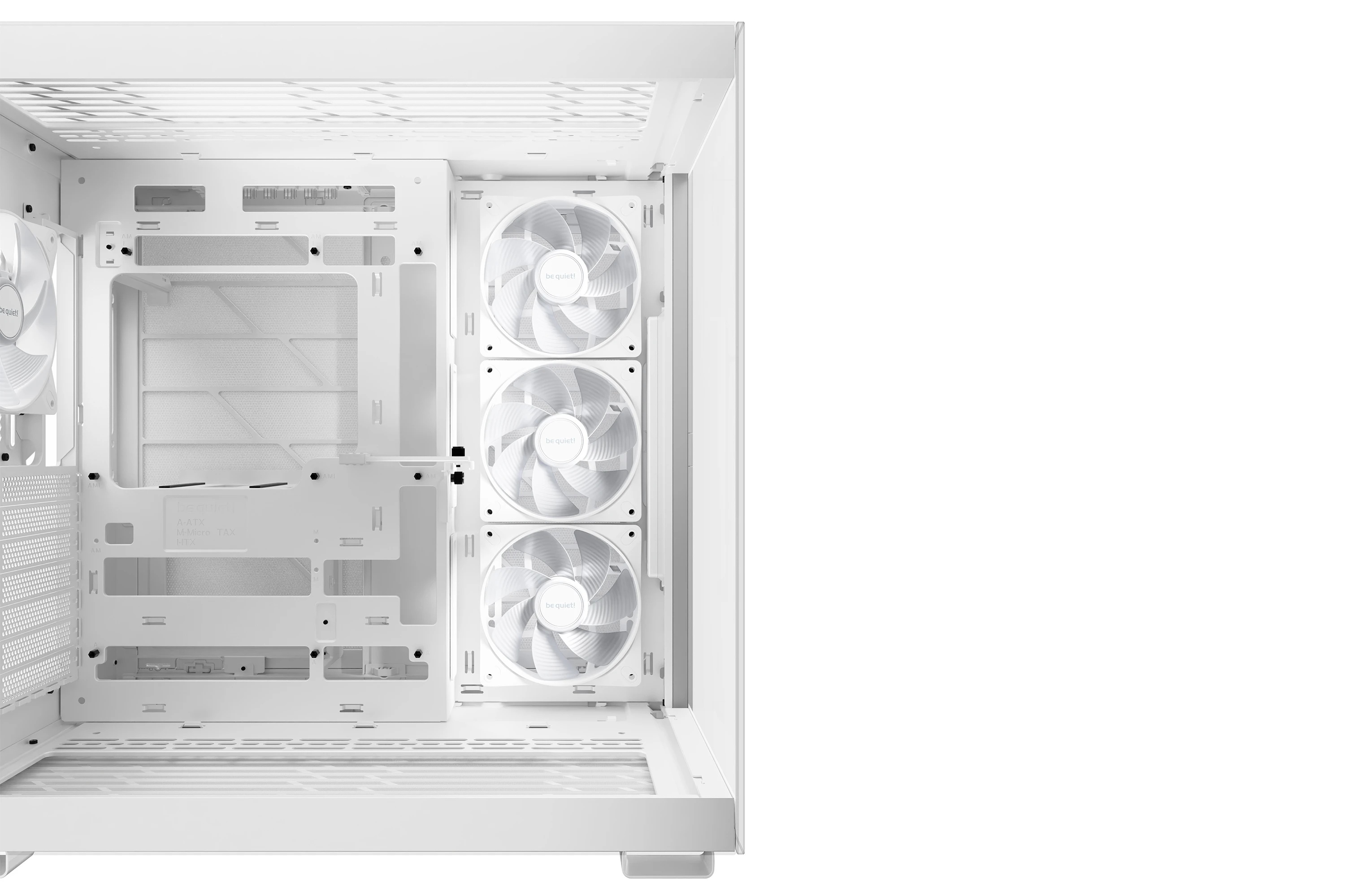 Кутия be quiet! LIGHT BASE 600 DX White ATX Case - BGW66