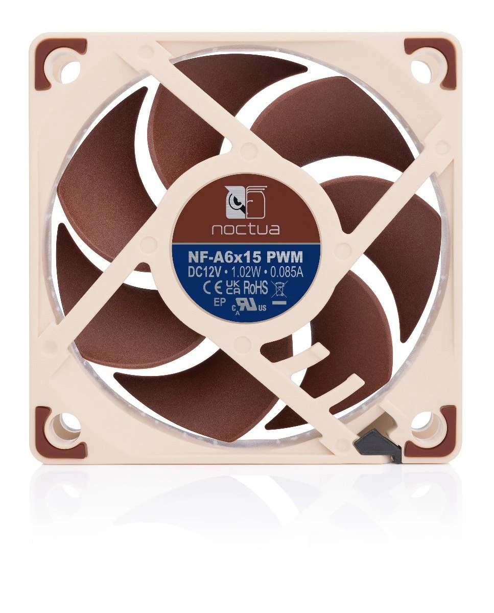 Вентилатор Noctua NF-A6x15 PWM Fan 60x60x15mm PWM 550-3500rpm