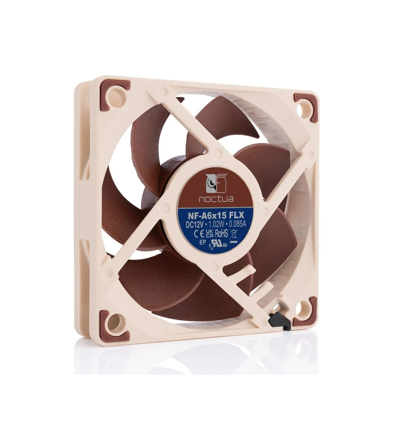 Вентилатор Noctua NF-A6x15-FLX Fan 60x60x15mm 3500/3050/2250rpm