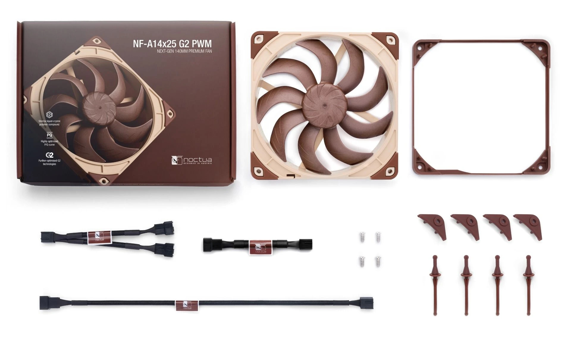 Noctua NF-A14x25 G2 PWM Fan 140mm
