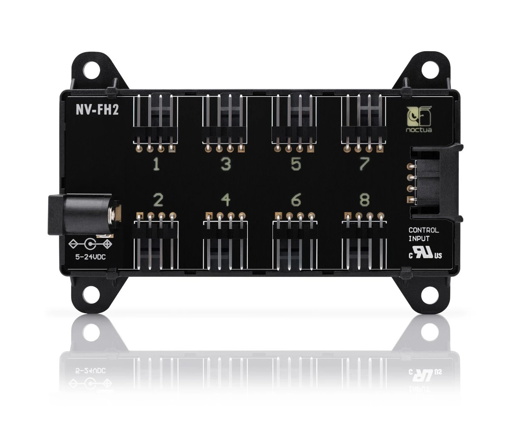 Разклонител за вентилатори Noctua Fan Hub - 8 port PWM 5V/12V/24V - NV-FH2