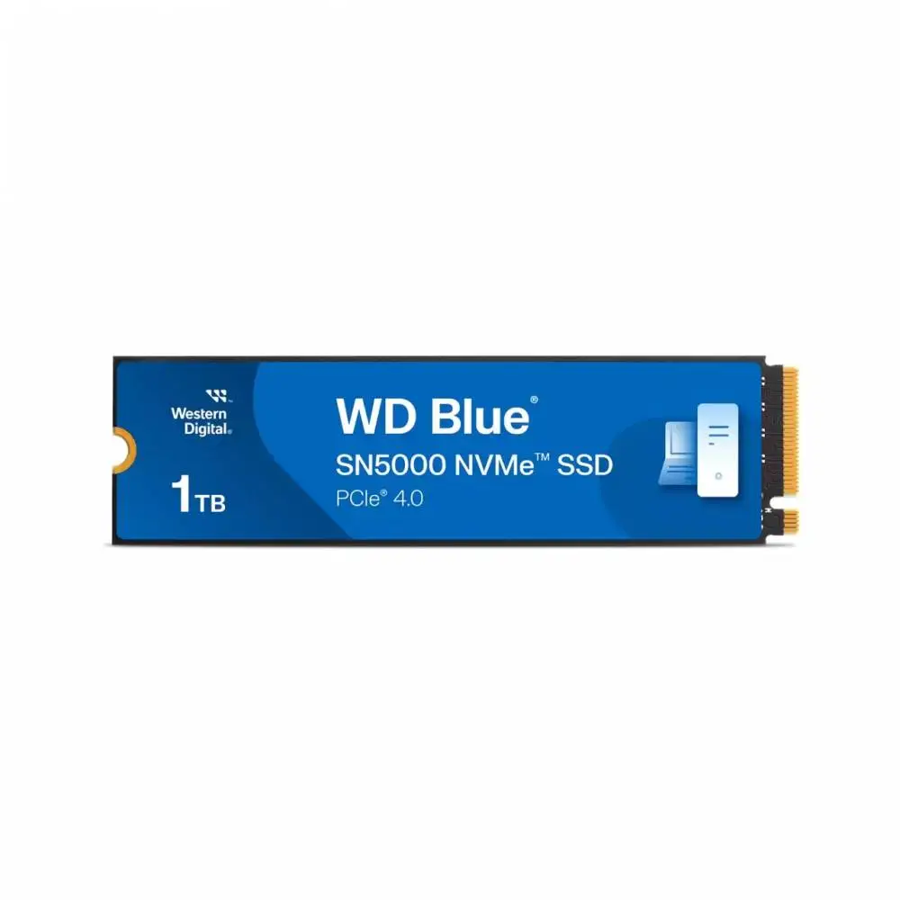 Диск SSD WD Blue SN5000 1TB M.2 2280 PCIe Gen4 - WDS100T4B0E