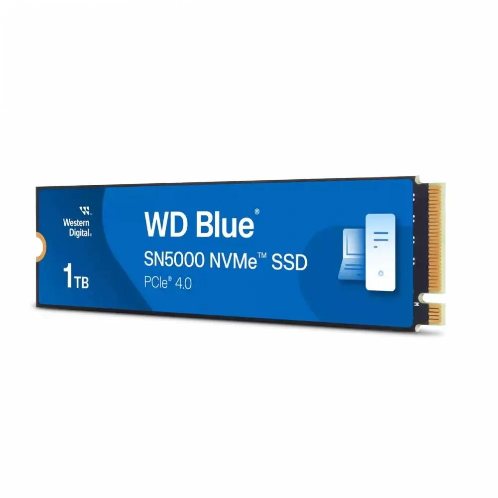 Диск SSD WD Blue SN5000 1TB M.2 2280 PCIe Gen4 - WDS100T4B0E