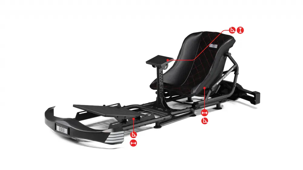 Кокпит симулатор Next Level Racing Go Kart Cockpit Plus