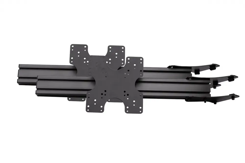 Удължително рамо за монитор Next Level Racing Elite Freestanding Triple Monitor Carbon Grey