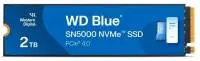 Диск SSD WD Blue SN5000 2TB M.2 2280 PCIe Gen4 - WDS200T4B0E