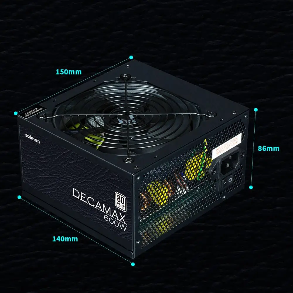 Захранване Zalman DecaMax 600W 80+ PSU - ZM600-LX3