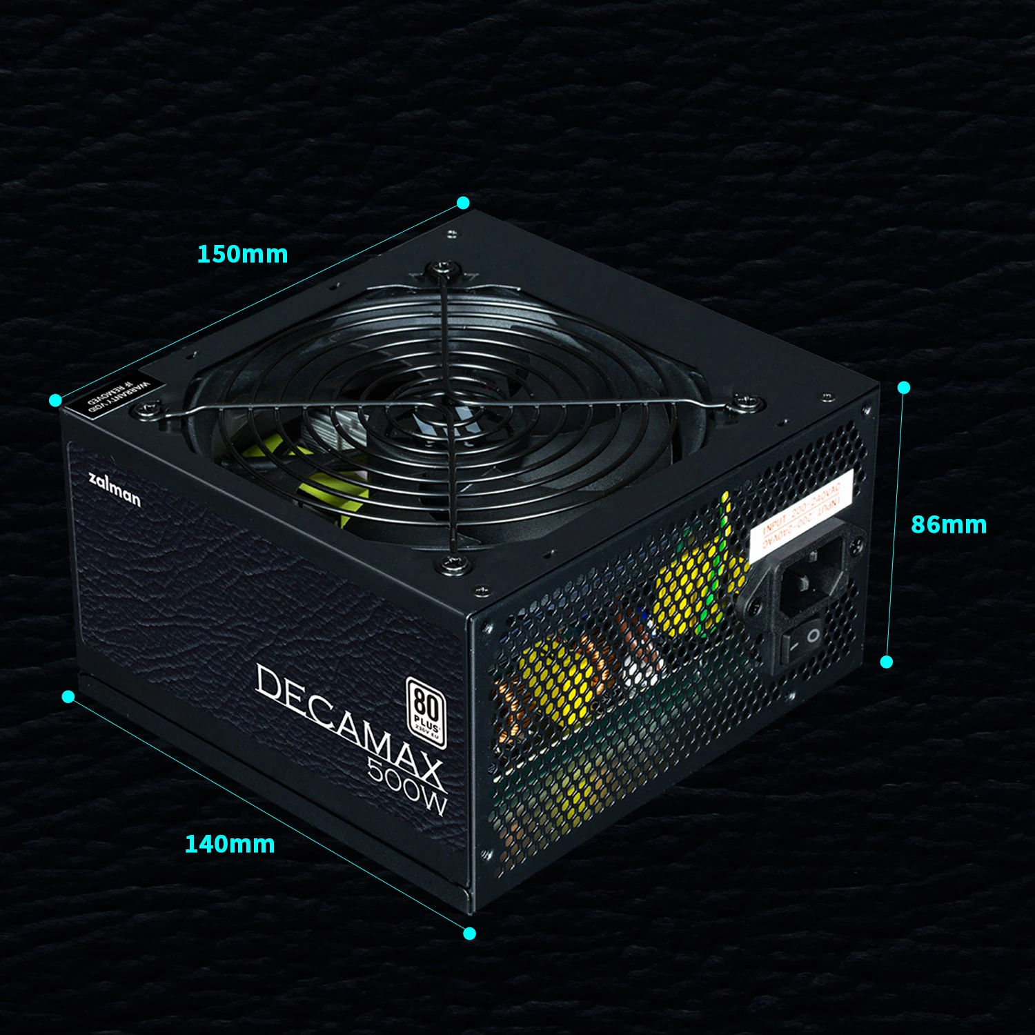 Захранване Zalman DecaMax 500W 80+ PSU - ZM500-LX3