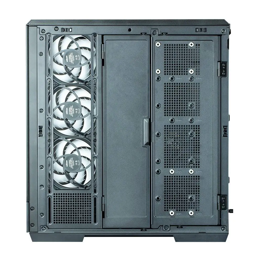 Zalman кутия Case ATX - P50 DS Black - Digital Display, Addressable RGB