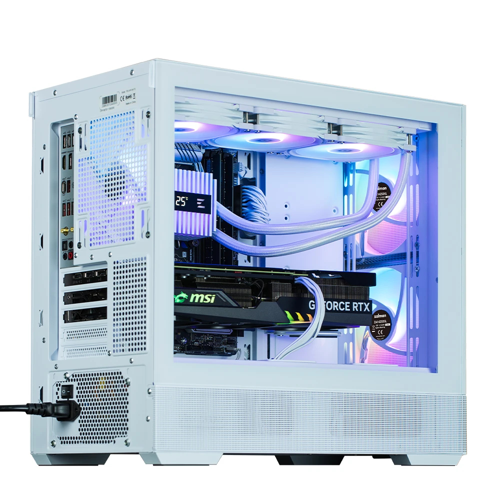 Корпус Zalman P30 AIR White Case mATX