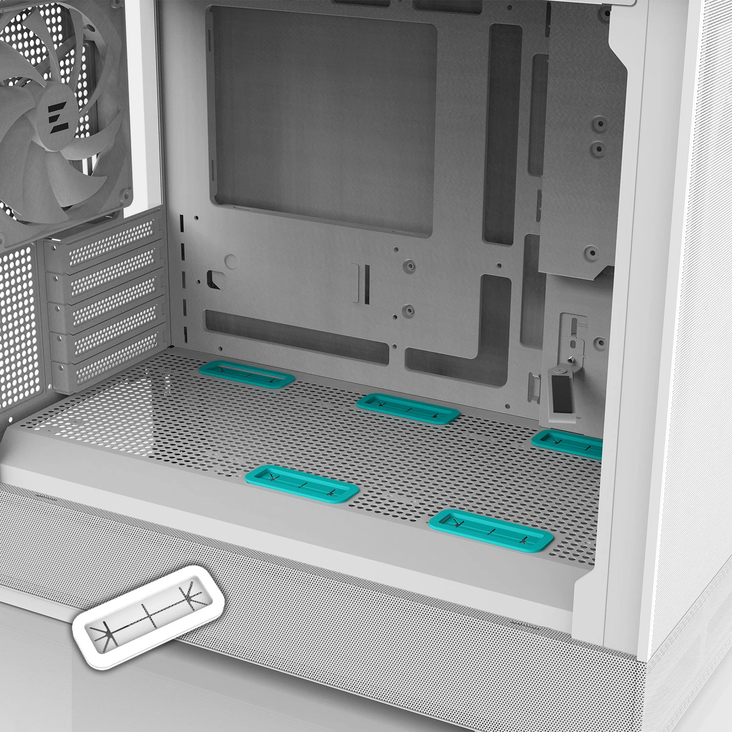 Корпус Zalman P30 AIR White Case mATX
