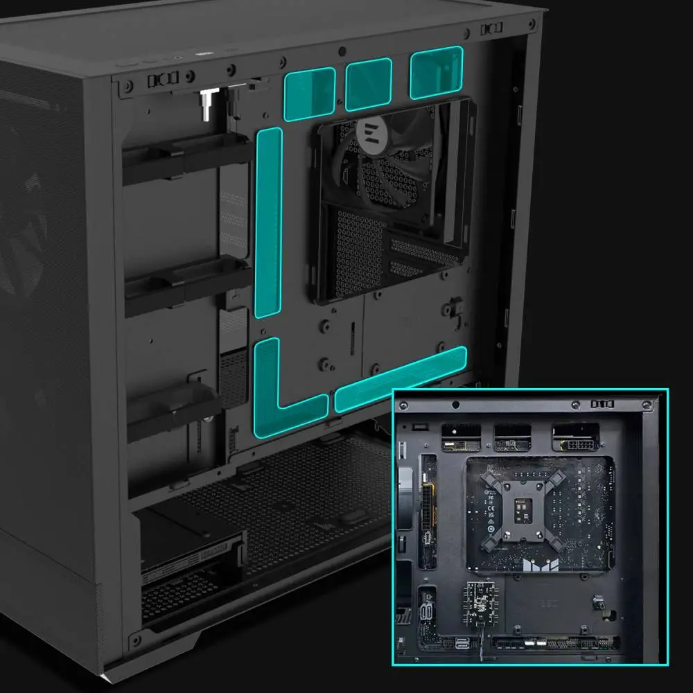 Кутия Zalman P30 AIR Black Case mATX