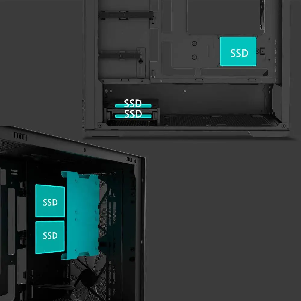 Кутия Zalman P30 AIR Black Case mATX