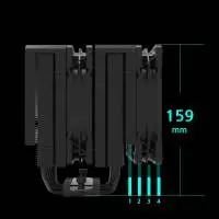 Охлаждане за процесор Zalman CNPS14X DUO Black CPU Cooler Dual-Tower