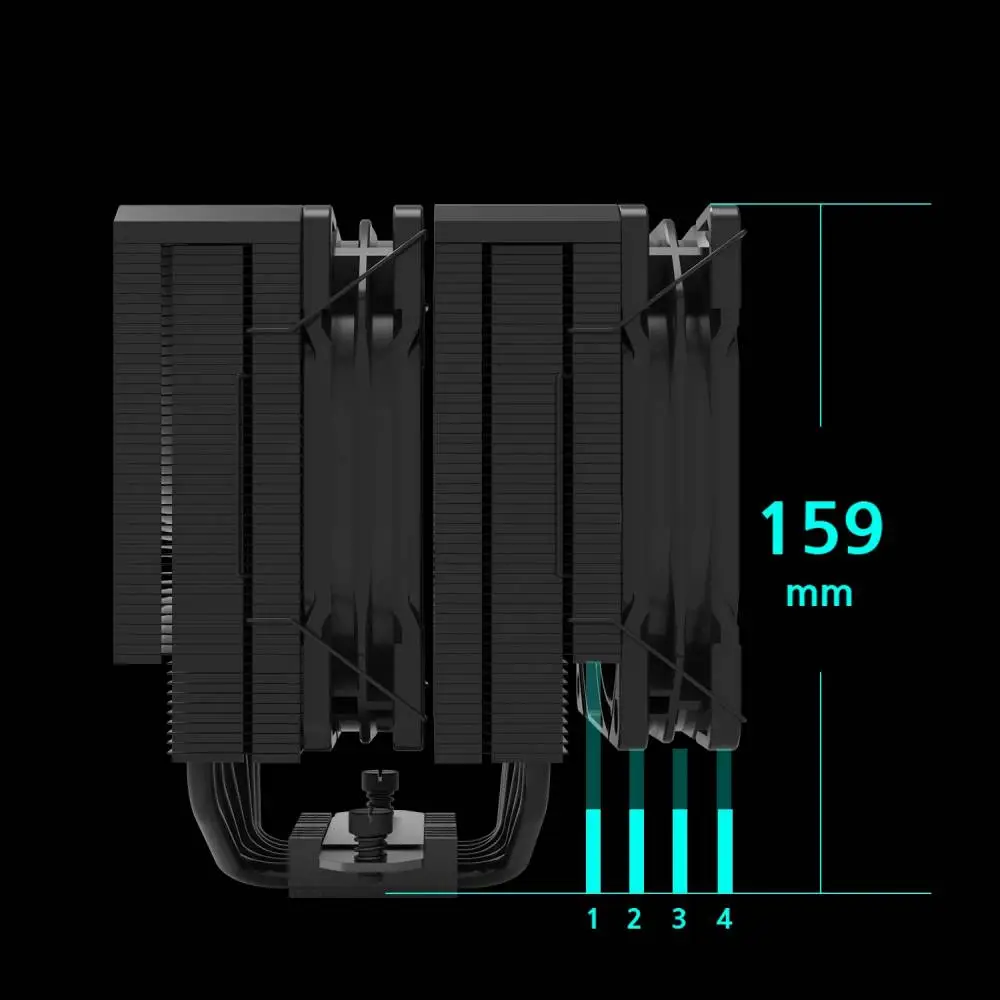 Охлаждане за процесор Zalman CNPS14X DUO Black CPU Cooler Dual-Tower