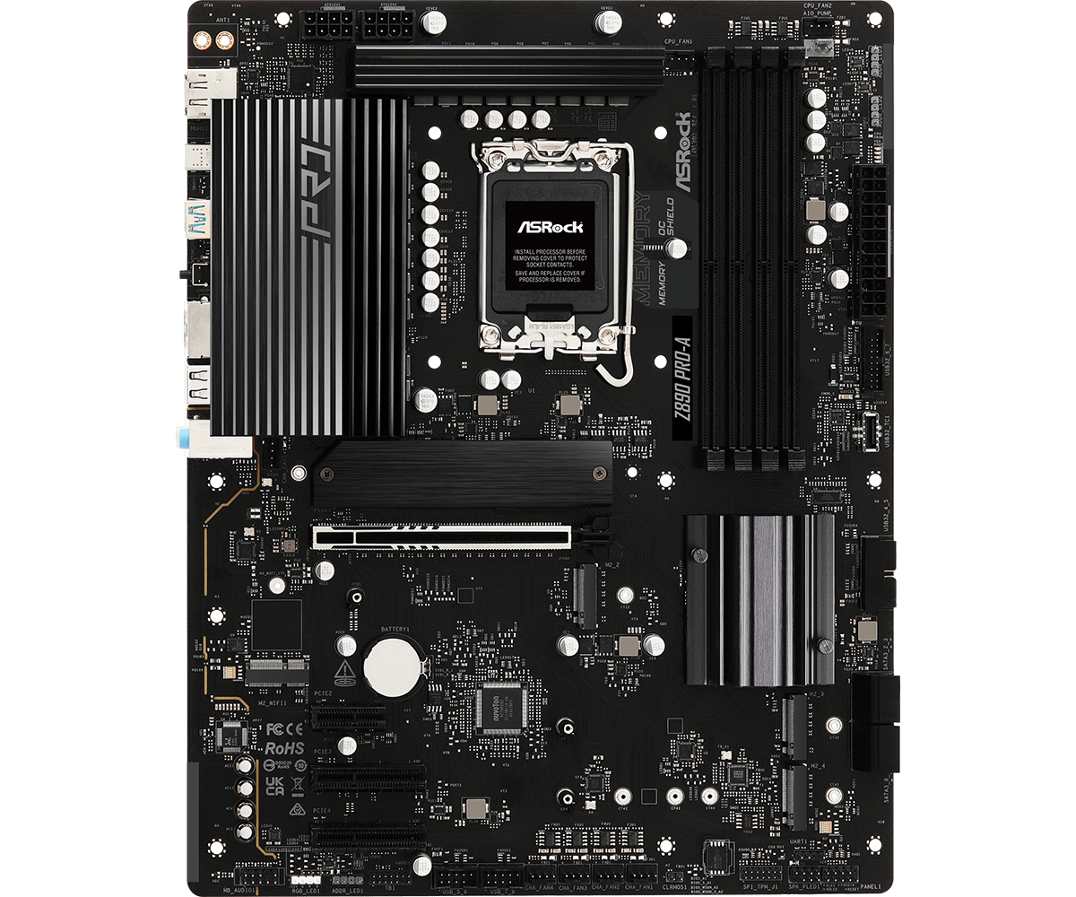 Дънна платка ASRock Z890 PRO-A LGA1851