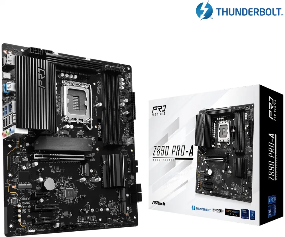 Дънна платка ASRock Z890 PRO-A LGA1851