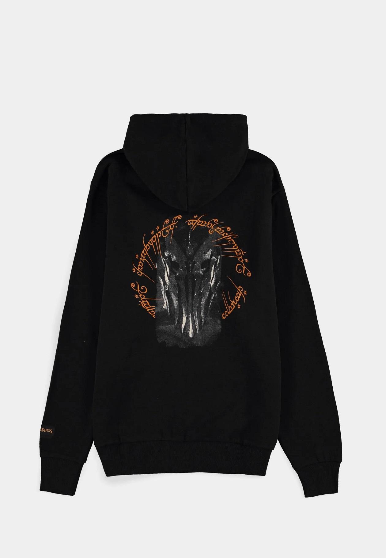 DIFUZED The Lord of the Rings - Black Sauron - Men's Zipper Sweatshirt, M
