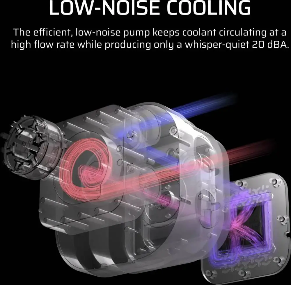 Водно охлаждане за процесор Corsair NAUTILUS 240 RS ARGB Liquid CPU Cooler - CW-9060092-WW