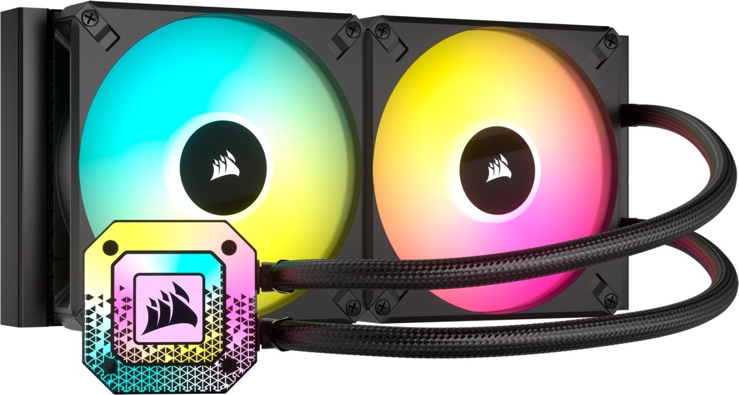 Водно охлаждане за процесор Corsair iCUE H115i ELITE CAPELLIX XT 280mm Liquid CPU Cooler - CW-9060069-WW