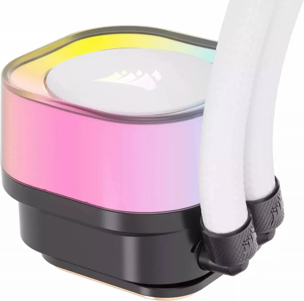 Водно охлаждане за процесор Corsair iCUE LINK H150i RGB AIO Liquid CPU Cooler White - CW-9061006-WW
