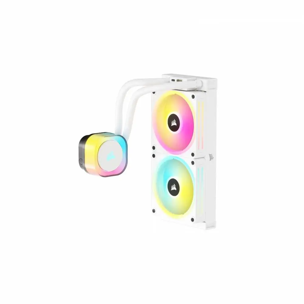 Водно охлаждане за процесор Corsair iCUE LINK H100i RGB AIO Liquid CPU Cooler White - CW-9061005-WW 
