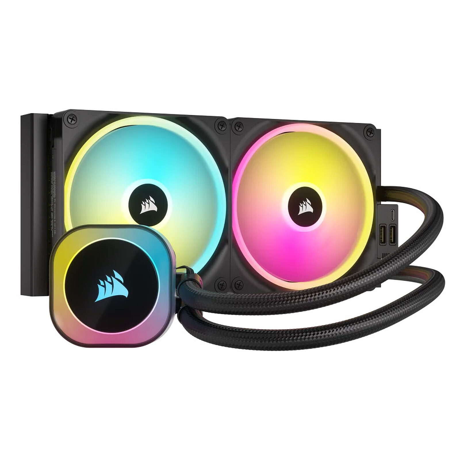 Водно охлаждане за процесор Corsair iCUE LINK H115i RGB AIO Liquid CPU Cooler - CW-9061002-WW