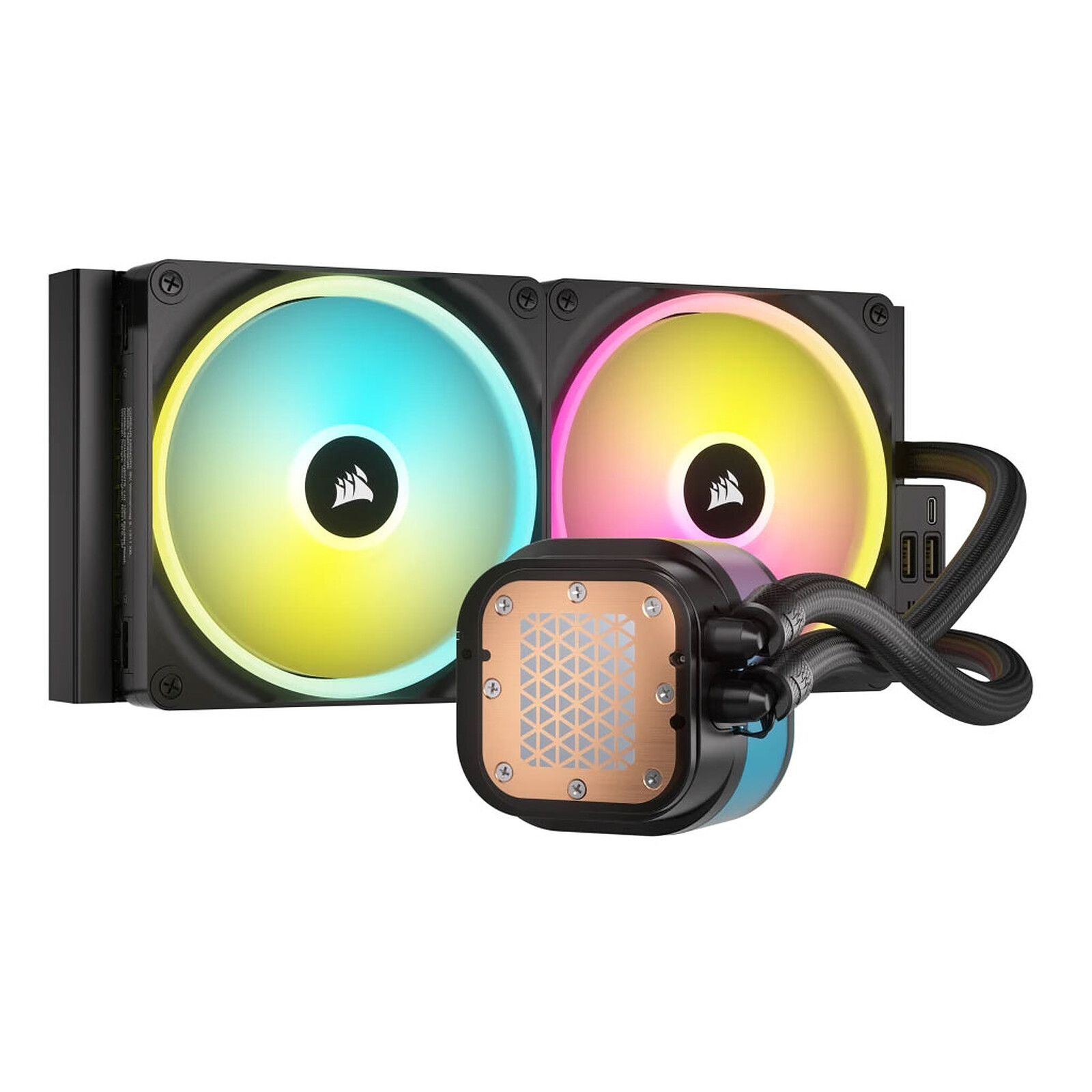 Водно охлаждане за процесор Corsair iCUE LINK H115i RGB AIO Liquid CPU Cooler - CW-9061002-WW