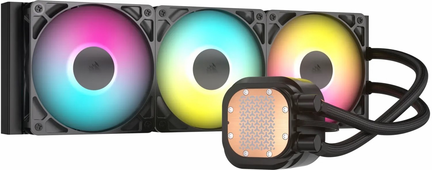 Водно охалждане за процесор Corsair NAUTILUS 360 RS ARGB Liquid CPU Cooler - CW-9060093-WW 