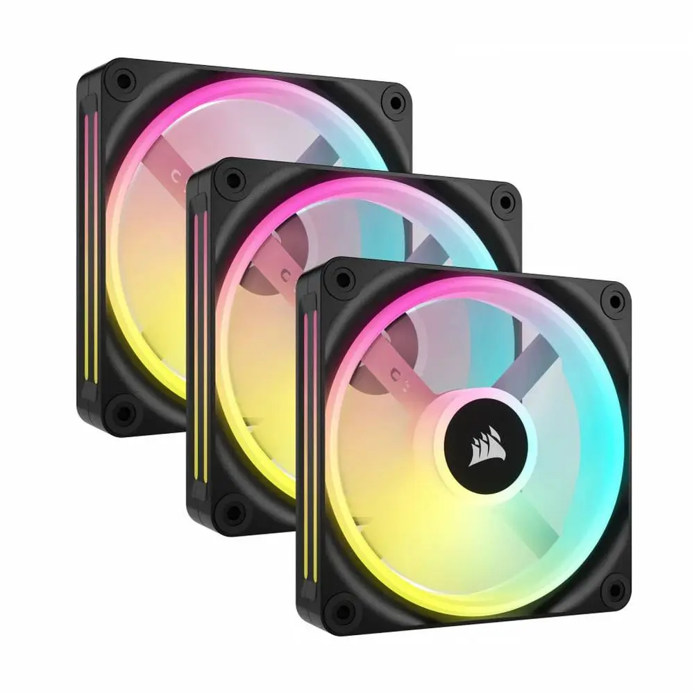 Вентилатори Corsair iCUE LINK QX120 RGB Starter Kit Black - CO-9051002-WW