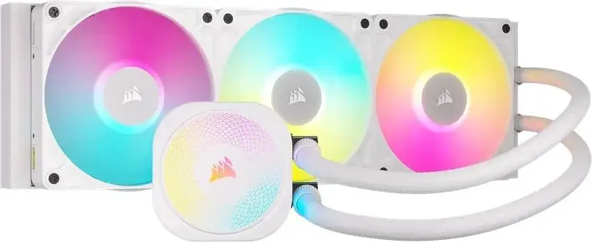 Водно охлaждане за процесор Corsair iCUE LINK TITAN 360 RX RGB AIO Liquid CPU Cooler White - CW-9061021-WW