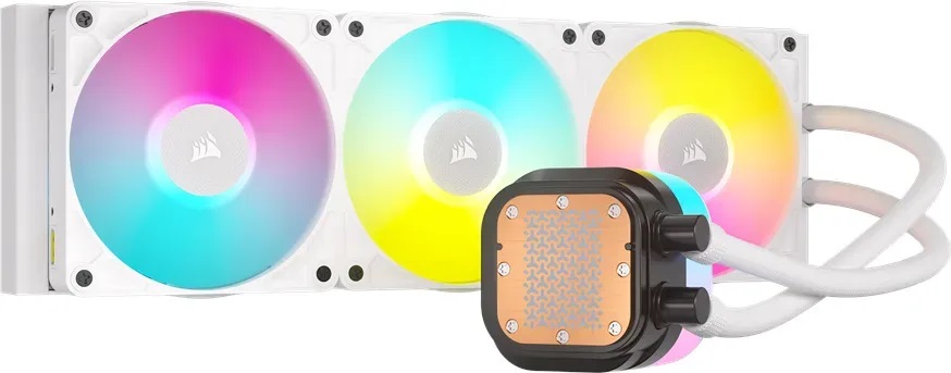 Водно охлaждане за процесор Corsair iCUE LINK TITAN 360 RX RGB AIO Liquid CPU Cooler White - CW-9061021-WW 