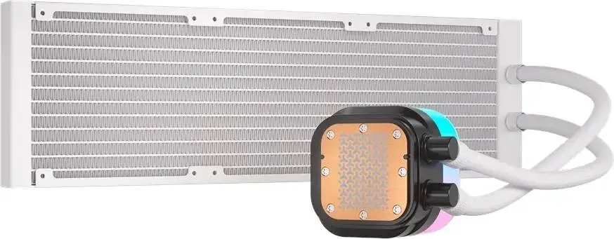 Водно охлaждане за процесор Corsair iCUE LINK TITAN 360 RX RGB AIO Liquid CPU Cooler White - CW-9061021-WW