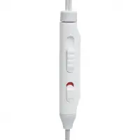 Слушалки JBL Quantum 50C, In Ear, Бели