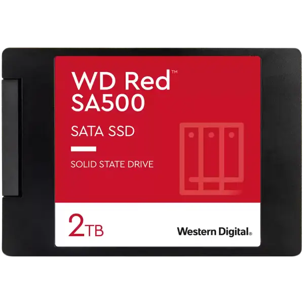 Диск SSD WD Red SA500 2TB 2.5" SATA3 6Gb/s 3D NAND - WDS200T2R0A