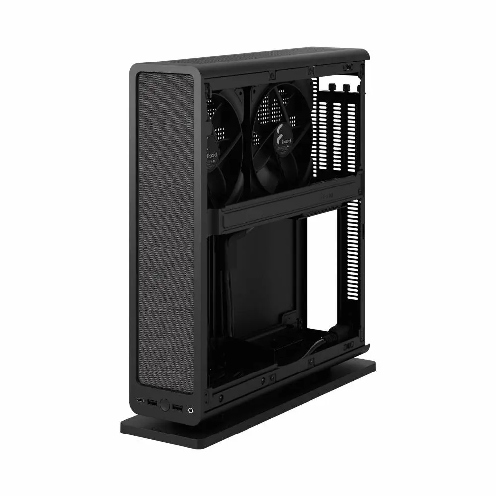Кутия Fractal Ridge Black ITX PCIe 4.0 - FD-C-RID1N-11