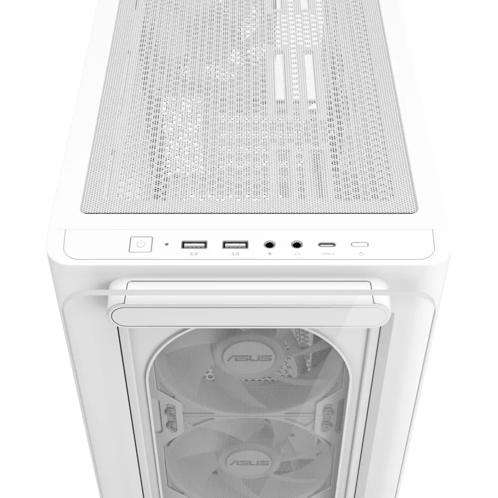 Кутия ASUS A23 PLUS TG White - 90DC00K3-B19010