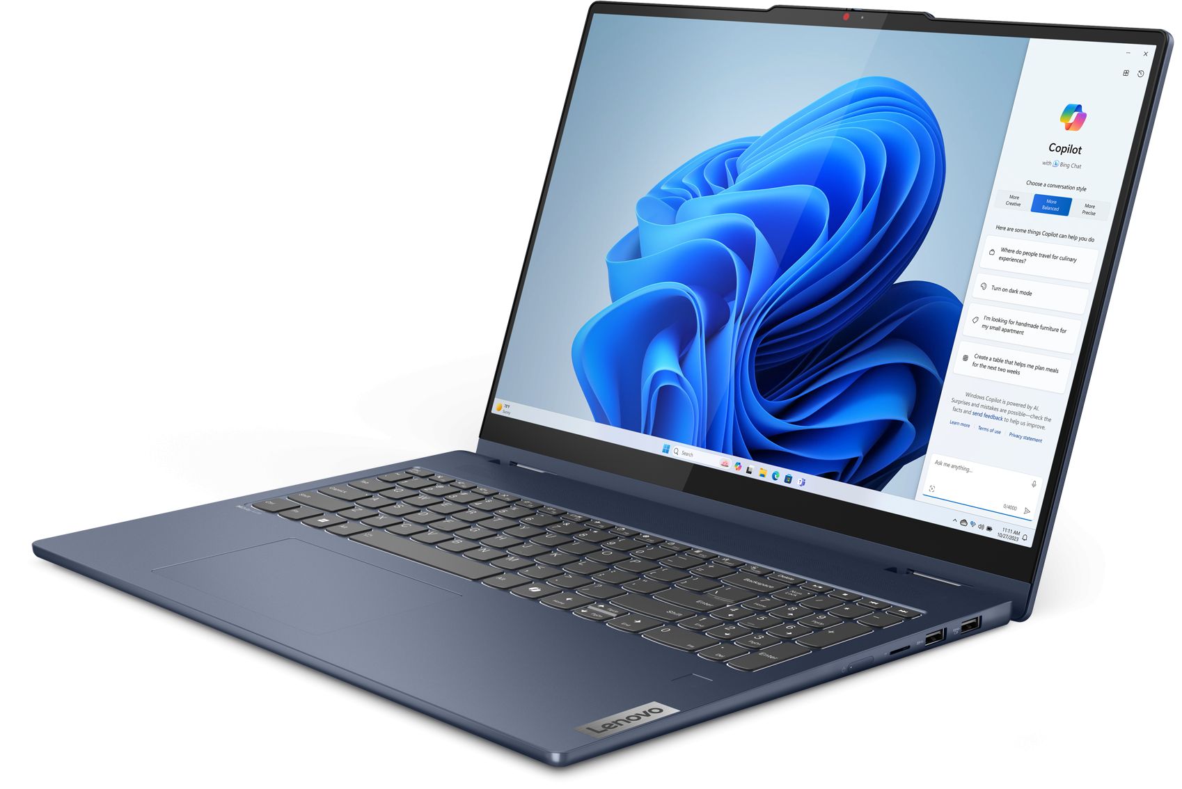 Лаптоп Lenovo IdeaPad 5 2-in-1 16AHP9 - 83DS000DBM, AMD Ryzen 7 8845HS ...