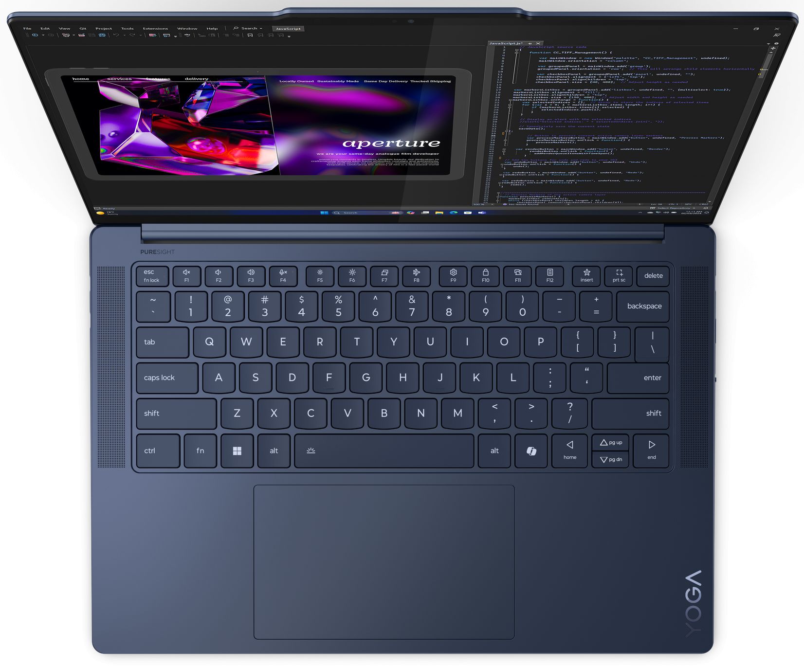 Лаптоп Lenovo Yoga Slim 7 14Q8X9 - 83ED000SBM