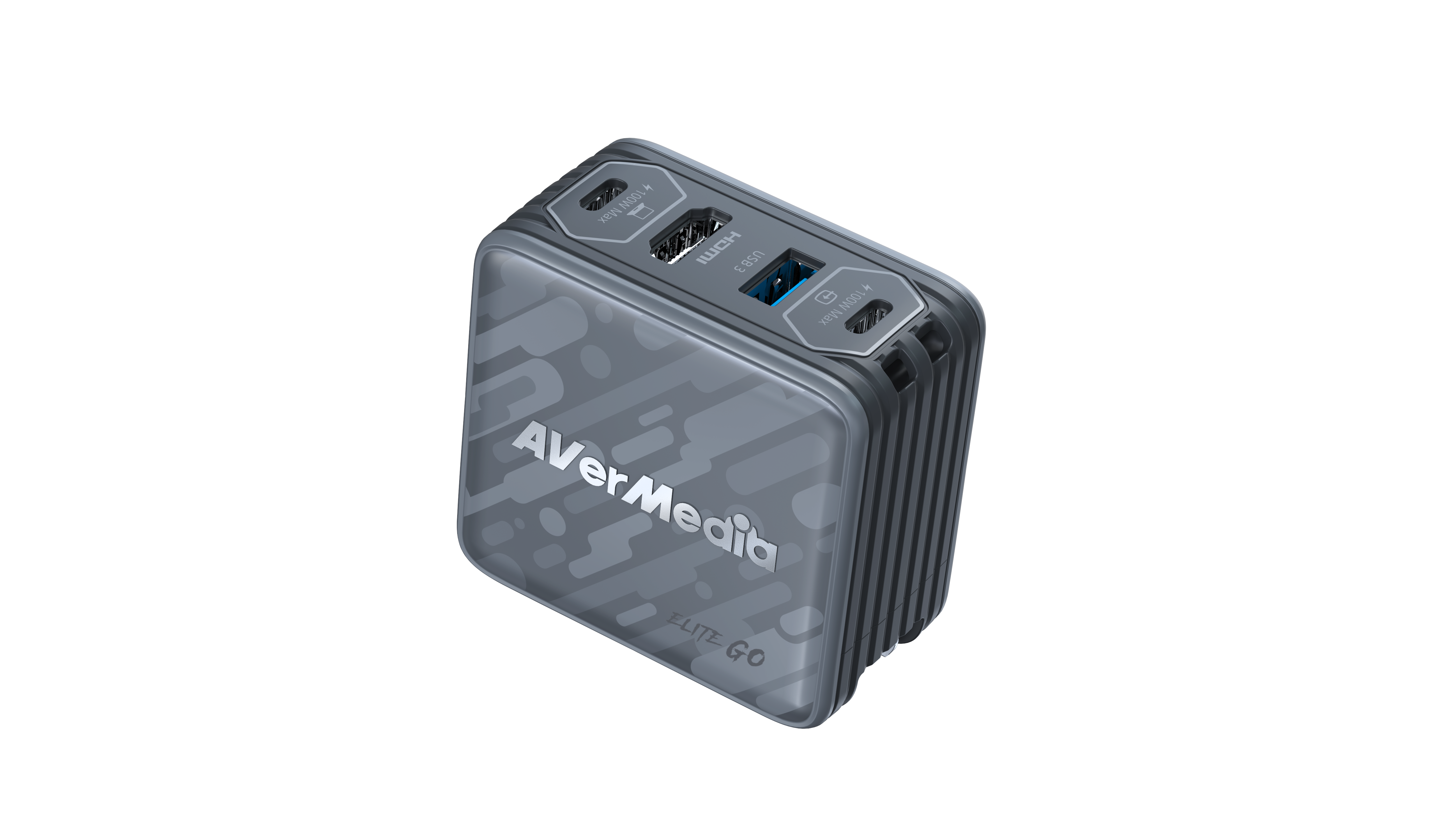 Chargeur et hub externe AverMedia Elite Go GC313PRO Hub Streaming
