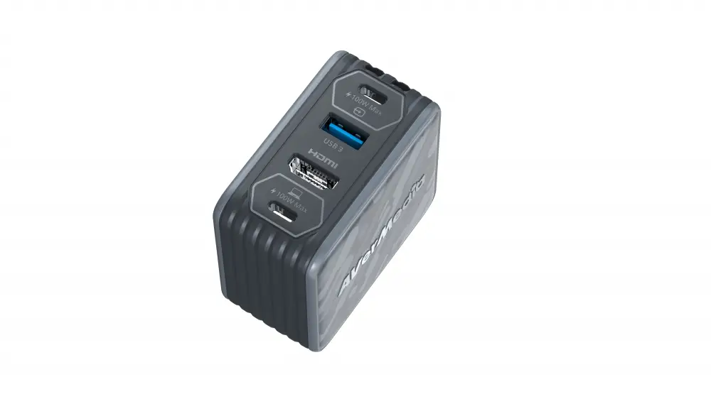 Зарядно и външен кепчър AverMedia Elite Go GC313PRO Hub Streaming