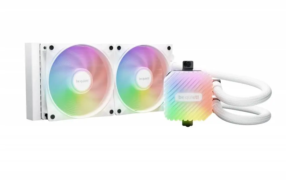 Водно охлаждане за процесор be quiet! LIGHT LOOP 240mm White Water Cooling