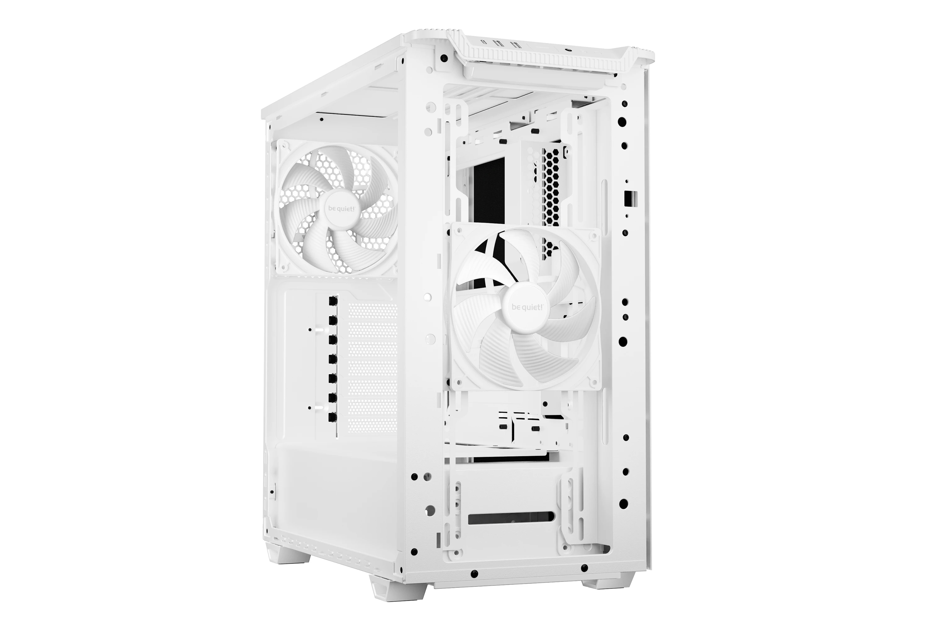 Кутия be quiet! Pure Base 501 Airflow Window White Case ATX - BGW75