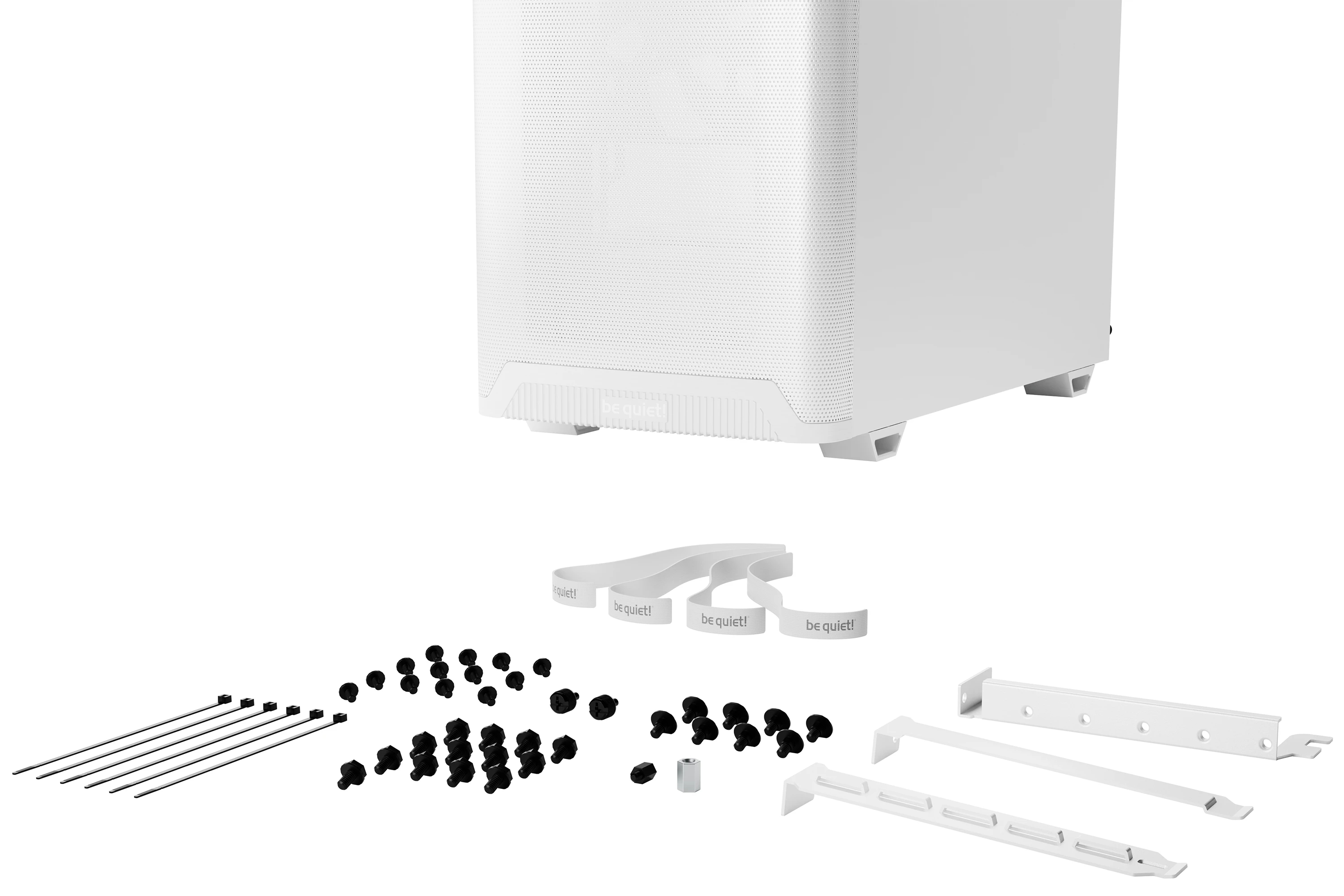 Кутия be quiet! Pure Base 501 Airflow Window White Case ATX - BGW75