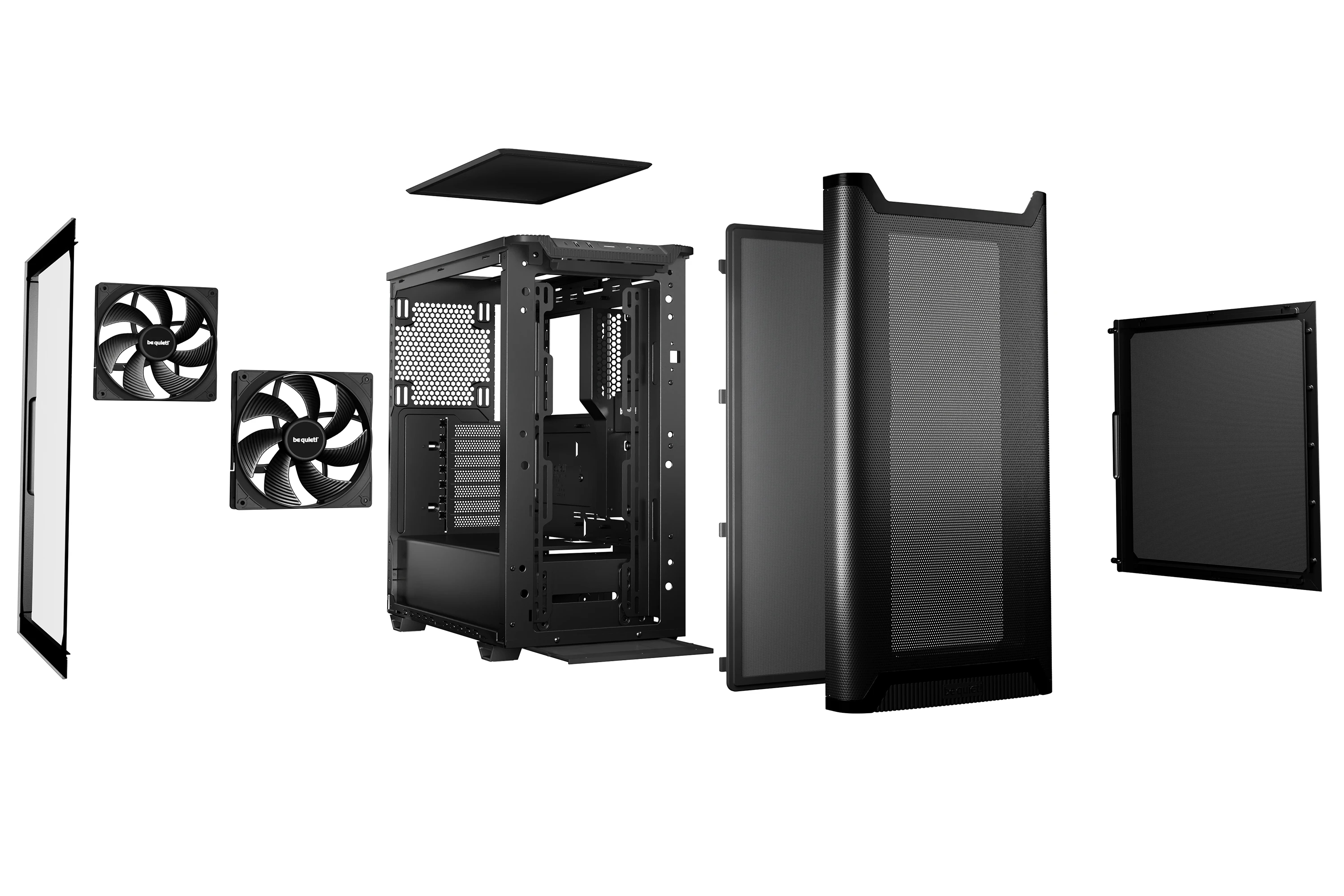 be quiet! Pure Base 501 Airflow Window Black Case ATX
