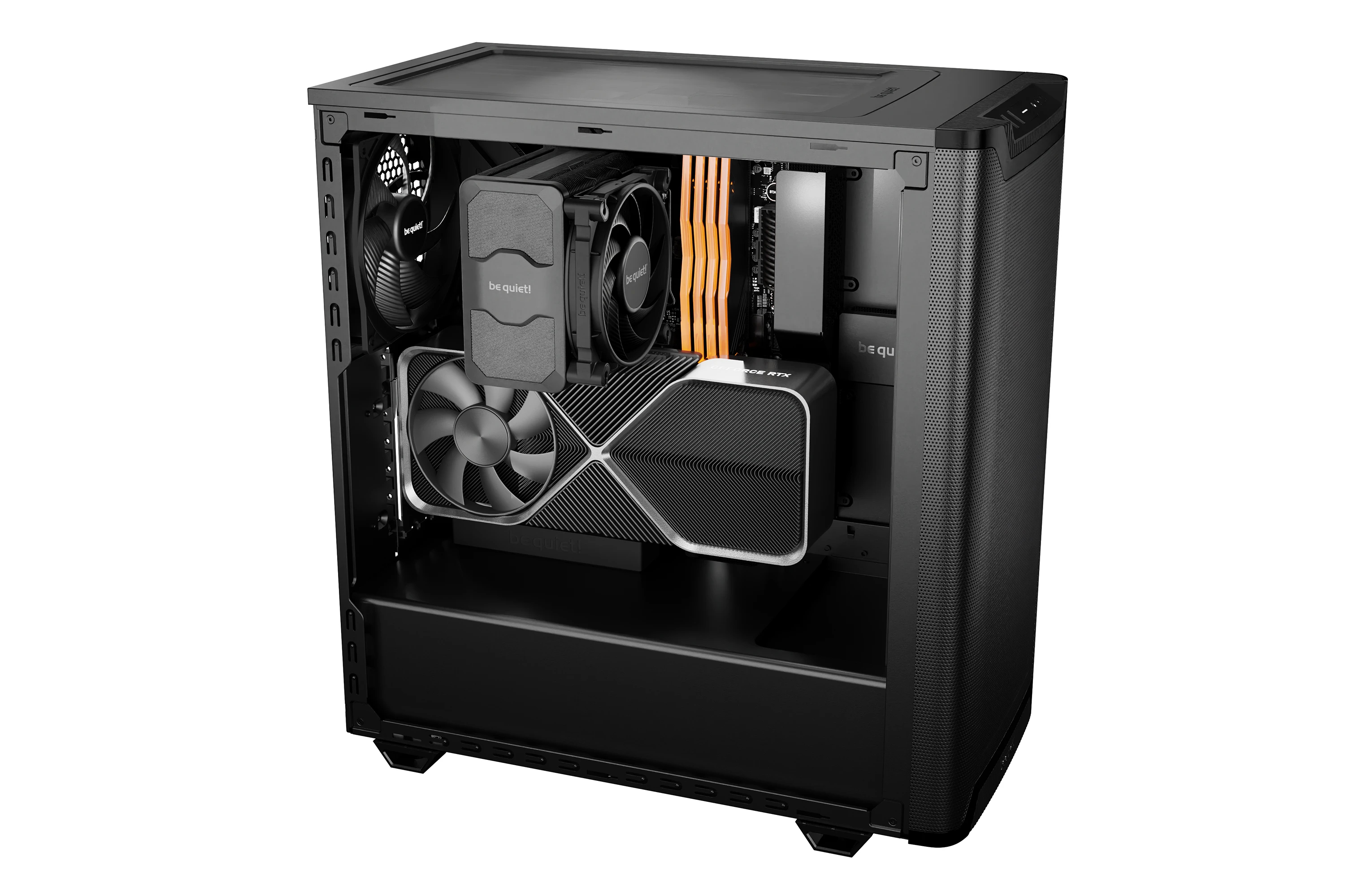 be quiet! Pure Base 501 Airflow Window Black Case ATX