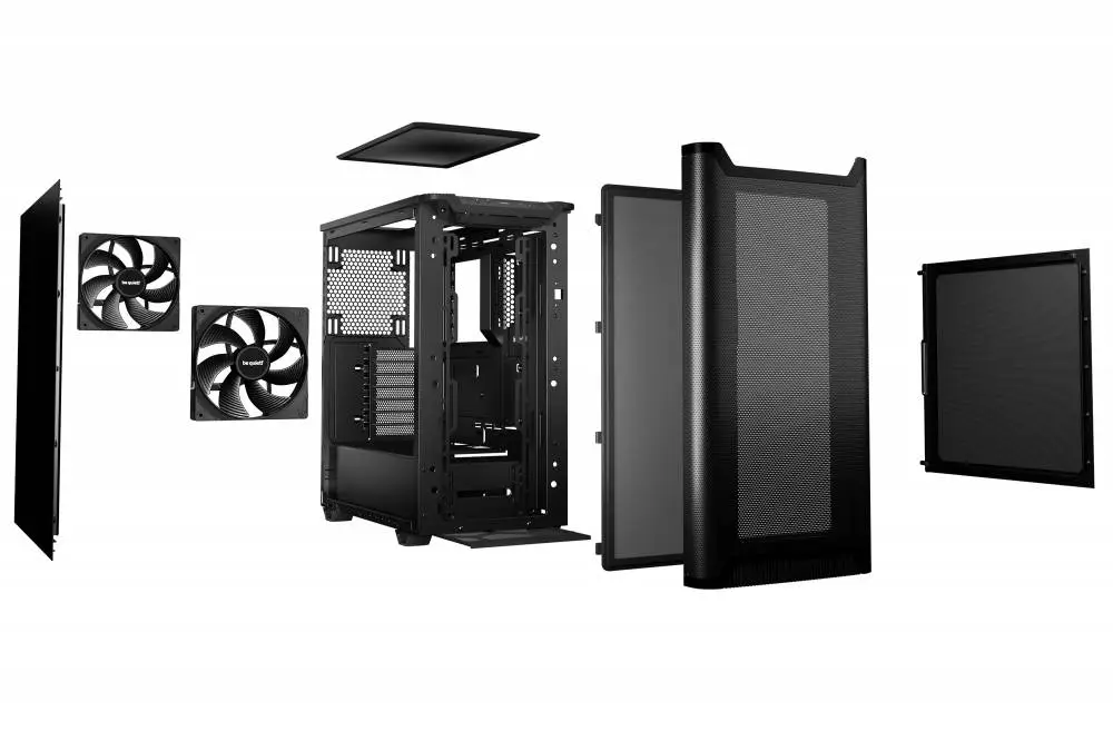 Кутия be quiet! Pure Base 501 Airflow Black Case ATX