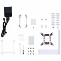 Водно охлаждане за процесор Lian Li HydroShift LCD 360 TL - White